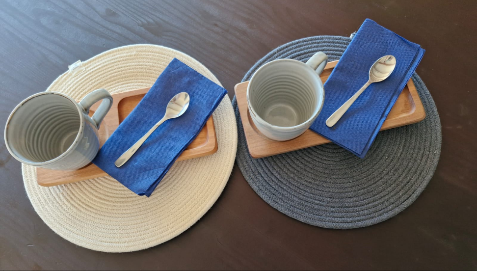 Set Platos de Madera