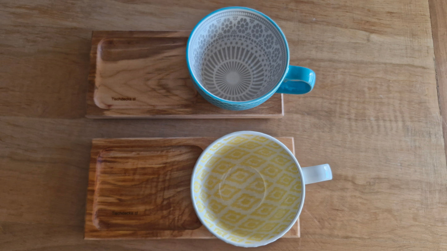 Set Platos de Madera