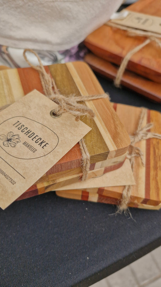 Set Posa Vaso Madera