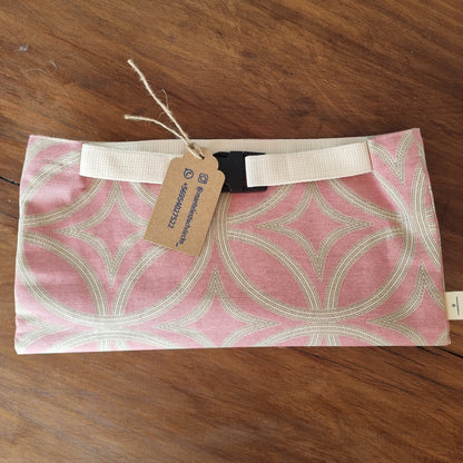 Bolso Termico Snack Rosa Viejo/Cafe