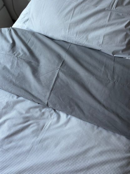 Funda de Plumón Vichy Gris