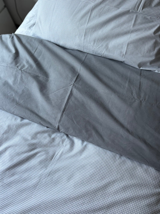 Funda de Plumón Vichy Gris