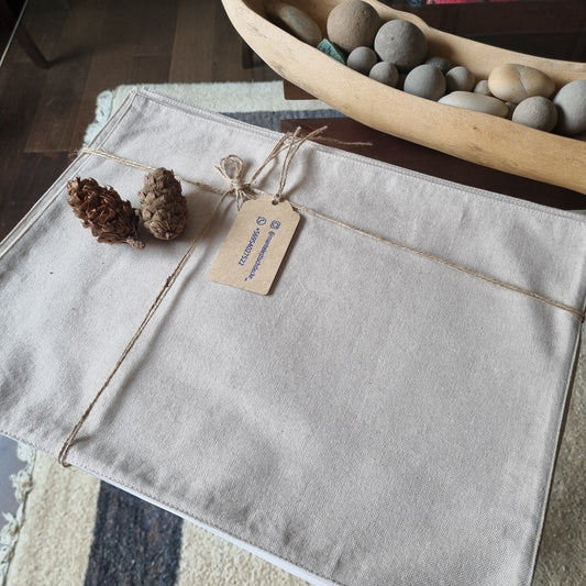 Individuales Lino Beige