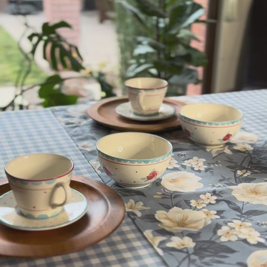 Video del mantel rectangular vichy celeste repelente