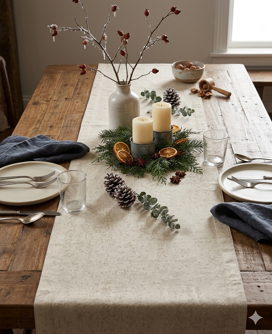 Camino Mesa Lino Beige